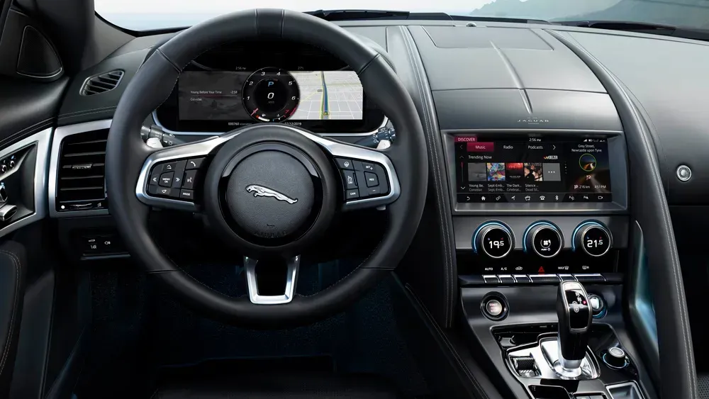 Interior Jaguar F-Type R 2021