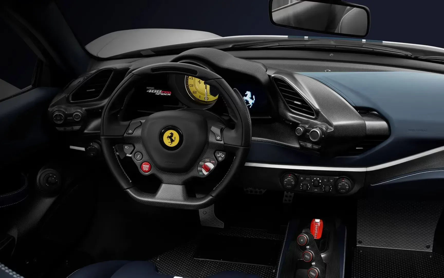 Interior Ferrari 488 Pista Spider