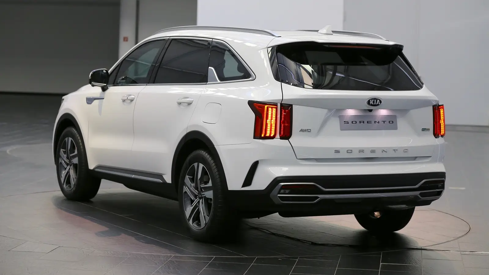 Parte Trasera Kia Sorento 2021 Blanco