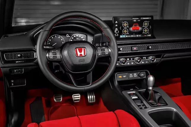 Interior Honda Civic Type R 2023