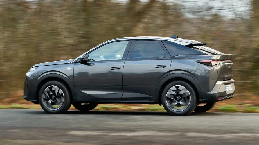 Lateral Peugeot 3008 SUV Gris