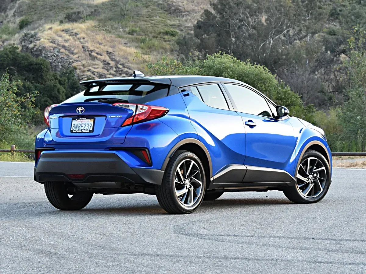 Parte Trasera Toyota C-HR 2020 Azul