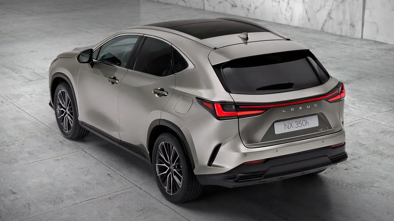 Parte Trasera Lexus NX 2022 Plateado