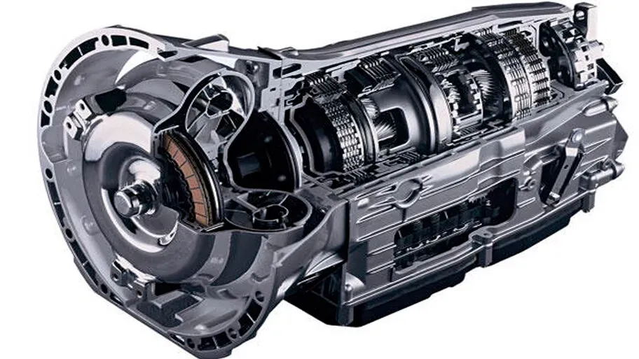 Estructura de transmisión automática de un auto