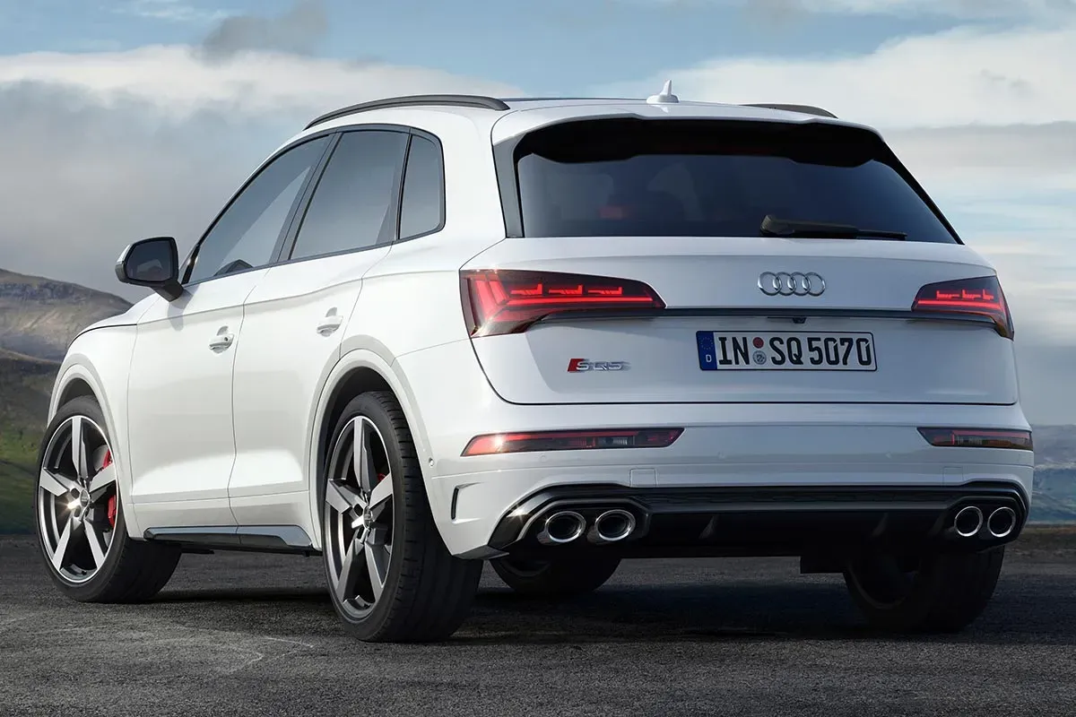 Parte Trasera Audi SQ5 2021 Blanco