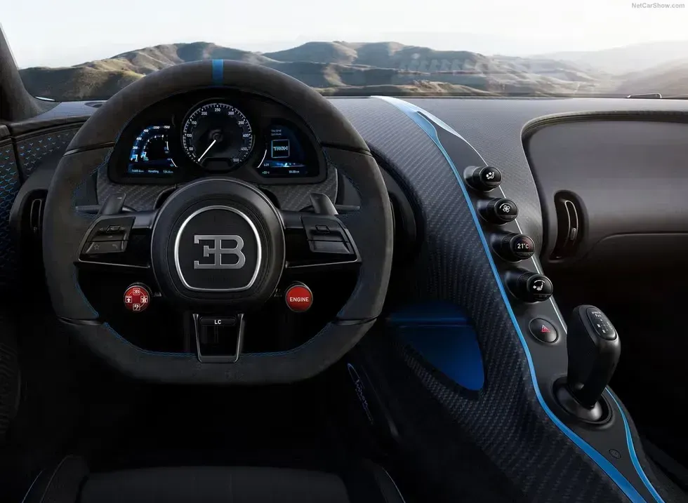 Interior Bugatti Chiron