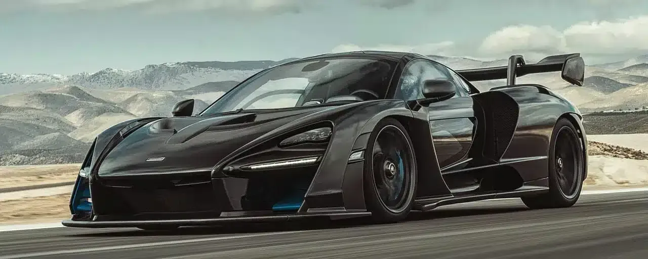 McLaren Senna Negro