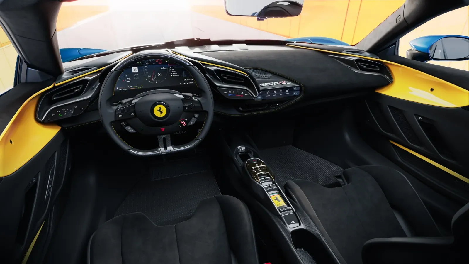 Interior Ferrari SF90 XX Spider