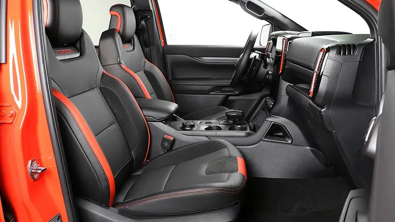 Interior Asientos Ford Ranger Raptor 2023