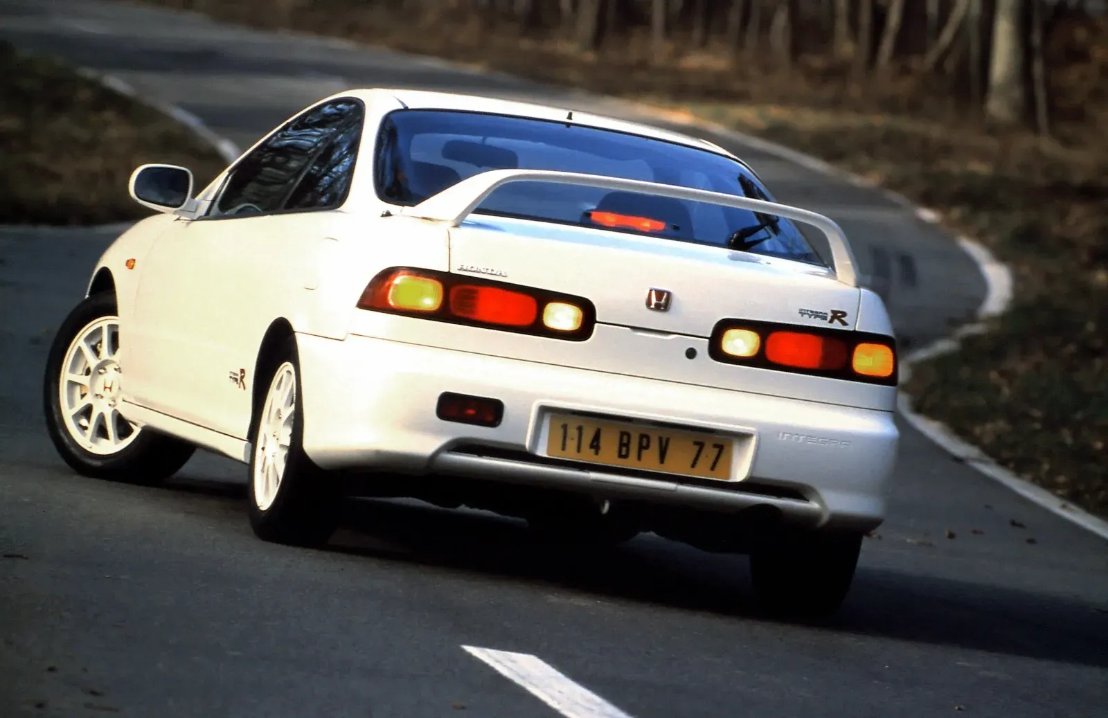 Parte Trasera Honda Integra Type R Blanco