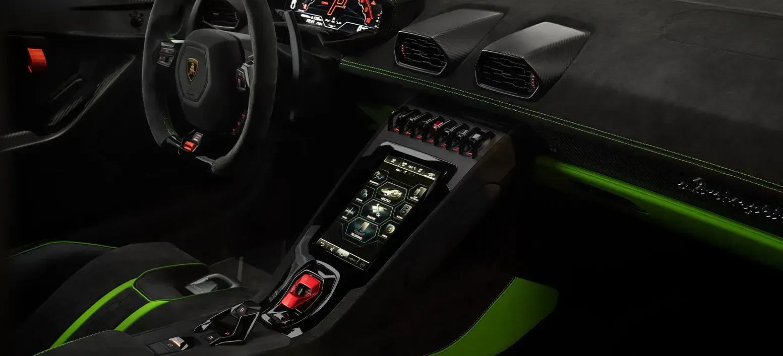 Interior Lamborghini Huracán Tecnica