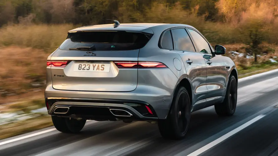 Parte Trasera Jaguar F-Pace TDV6 2023 Gris