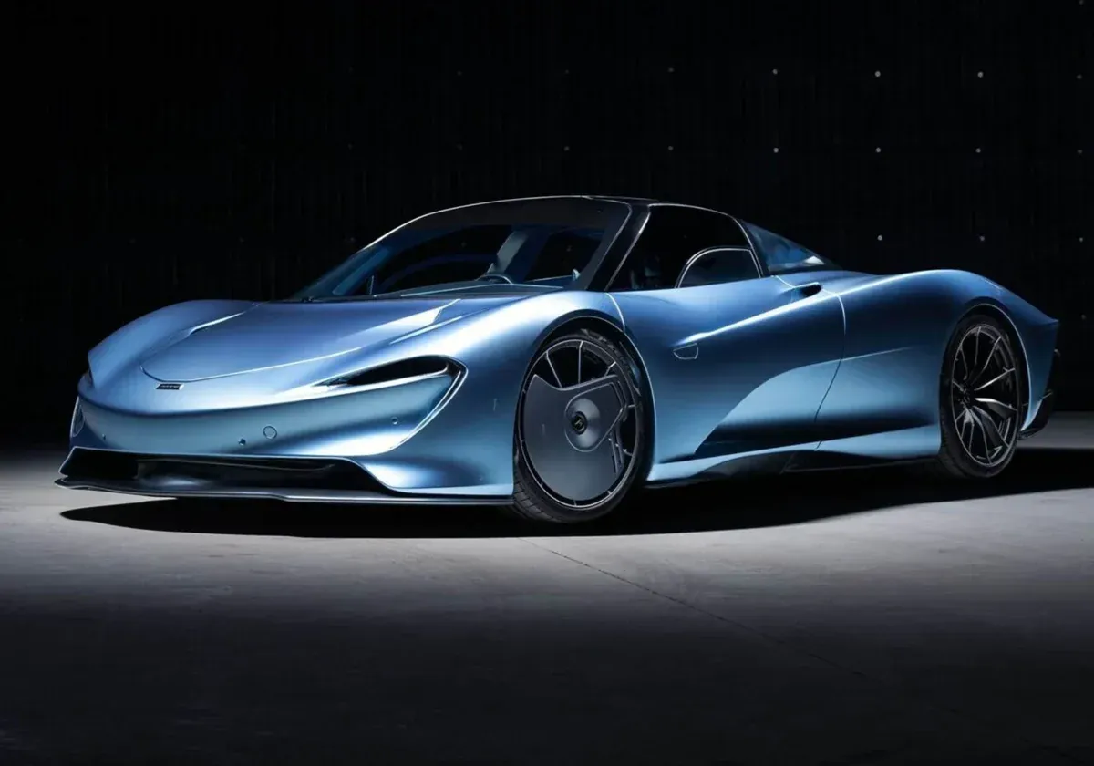 McLaren Speedtail Azul