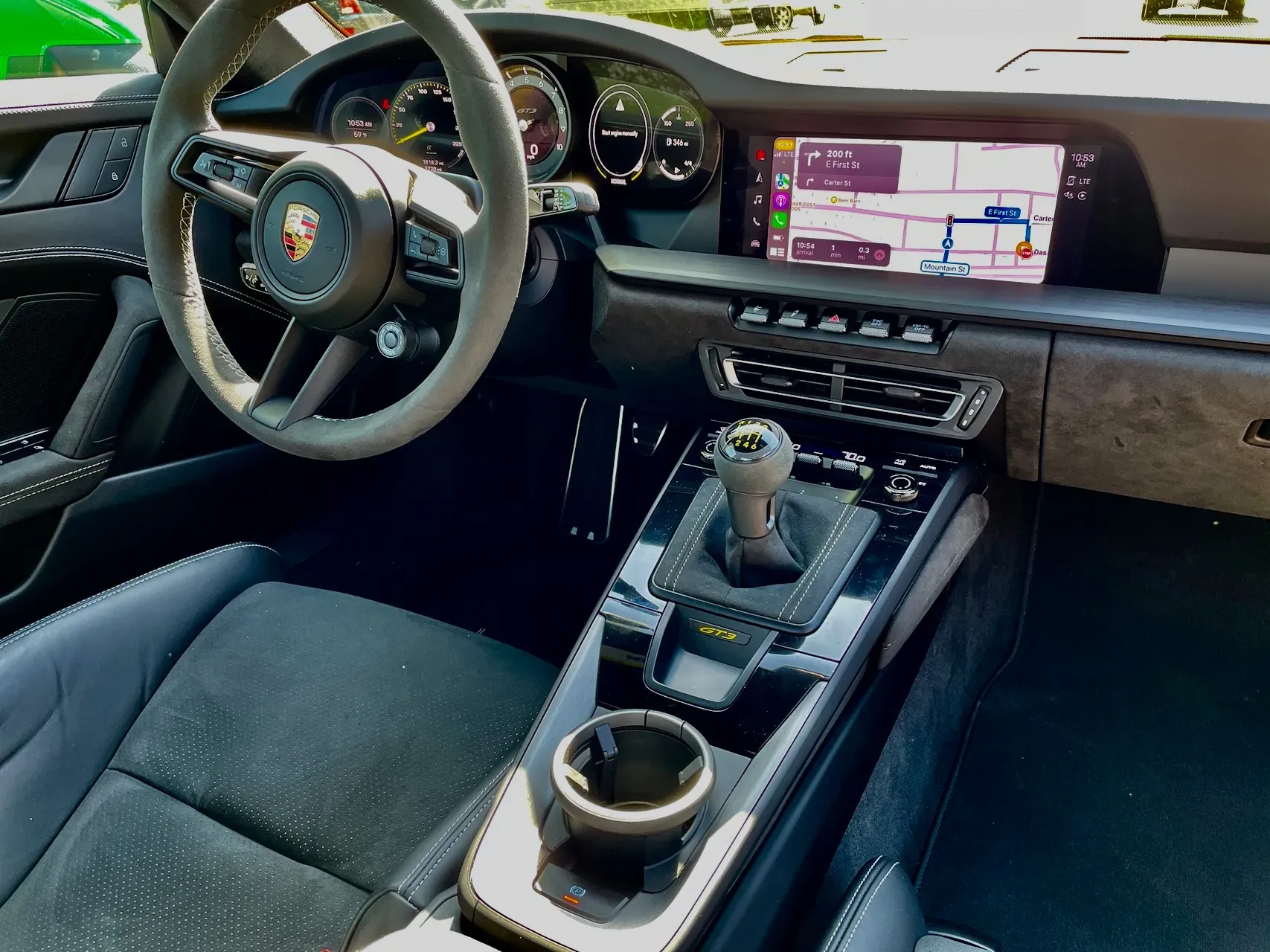 Interior Porsche 911 GT3 Manual