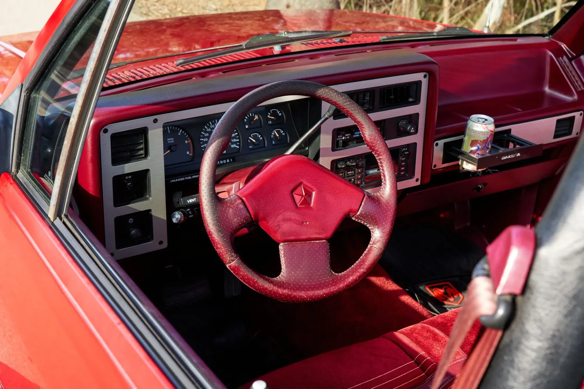 Interior Dodge Dakota Sport Convertible de 1989