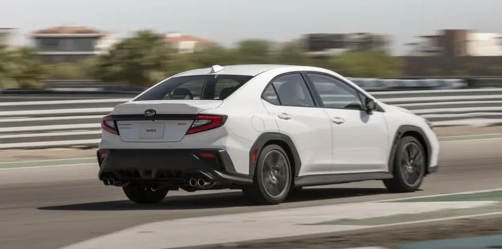 Parte Trasera Subaru WRX 2022 Blanco