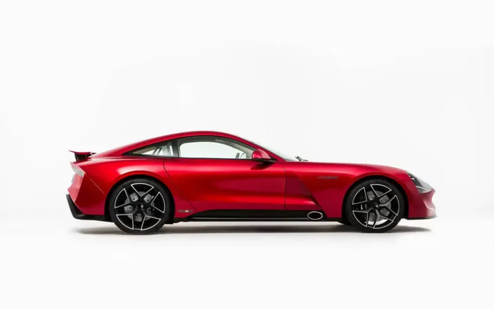 Lateral TVR Griffith 2018 Rojo