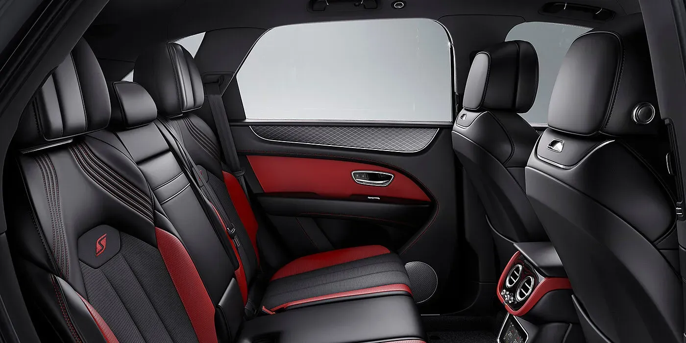 Interior Parte Trasera Bentley Bentayga