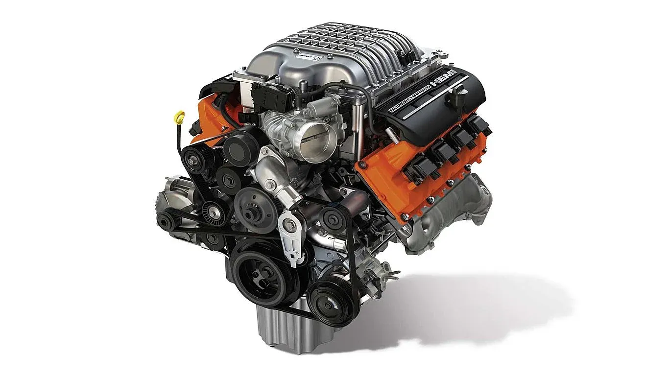 motor V8 de 6.2 litros