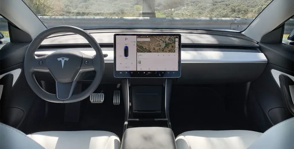 Interior Tesla Model 3