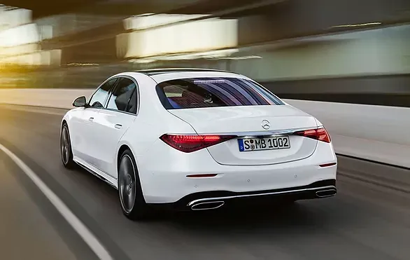 Parte Trasera Mercedes-Benz Clase S Blanco