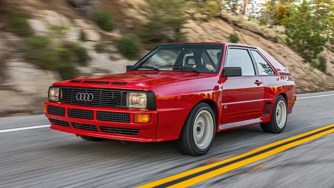 Audi Quattro Rojo