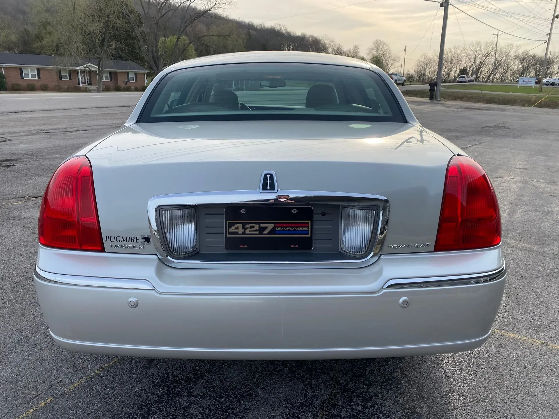 Parte Trasera Lincoln Town Car 2005 Blanco