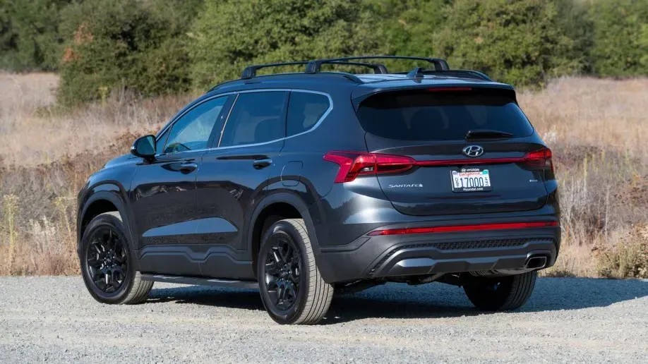 Parte Trasera Hyundai Santa Fe 2023 Gris