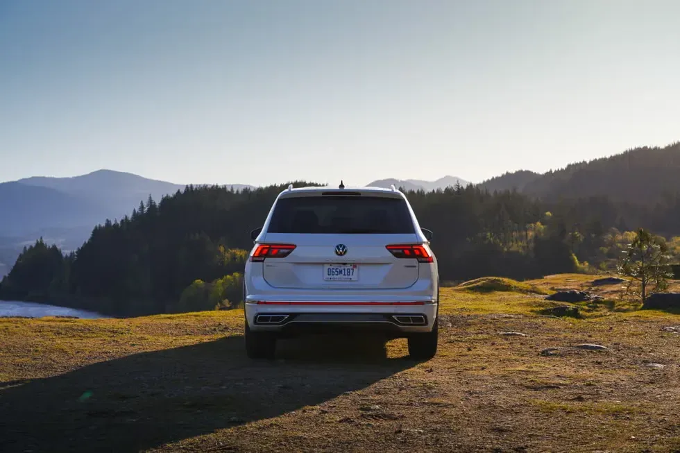 Parte Trasera Volkswagen Tiguan 2024 Blanco