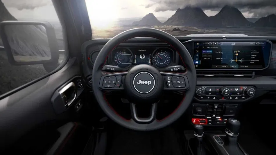 Interior Jeep Wrangler 2024