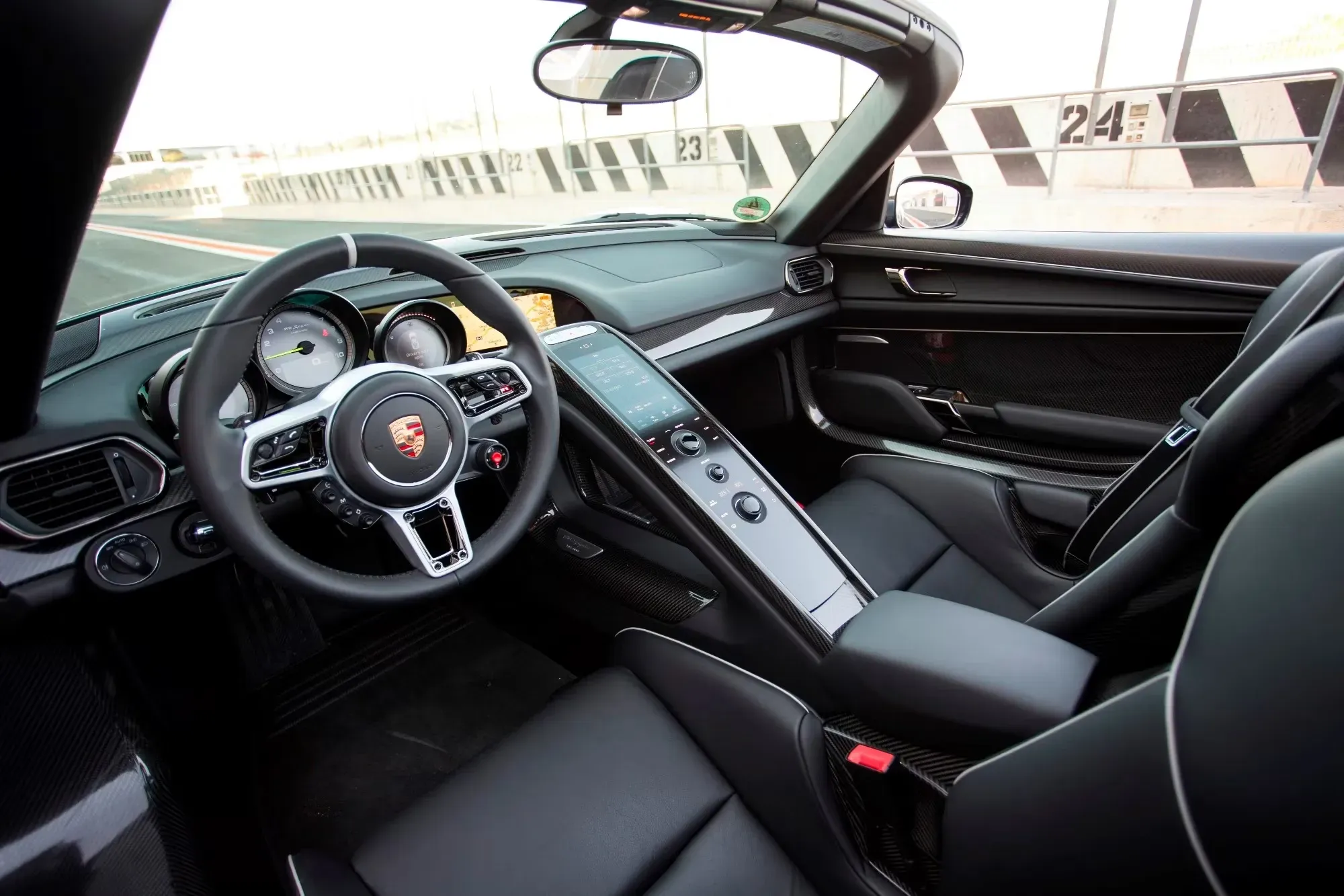 Interior Porsche 918 Spyder