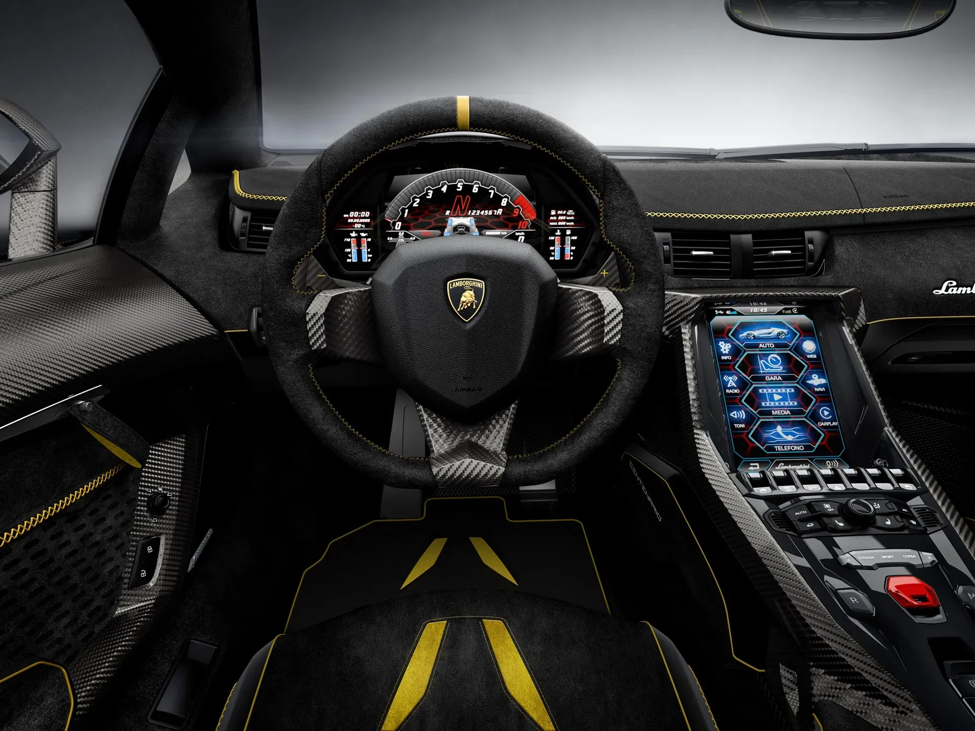 Interior Lamborghini Centenario