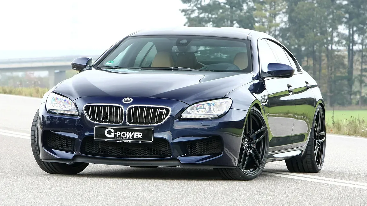 BMW M6 Gran Coupe Azul