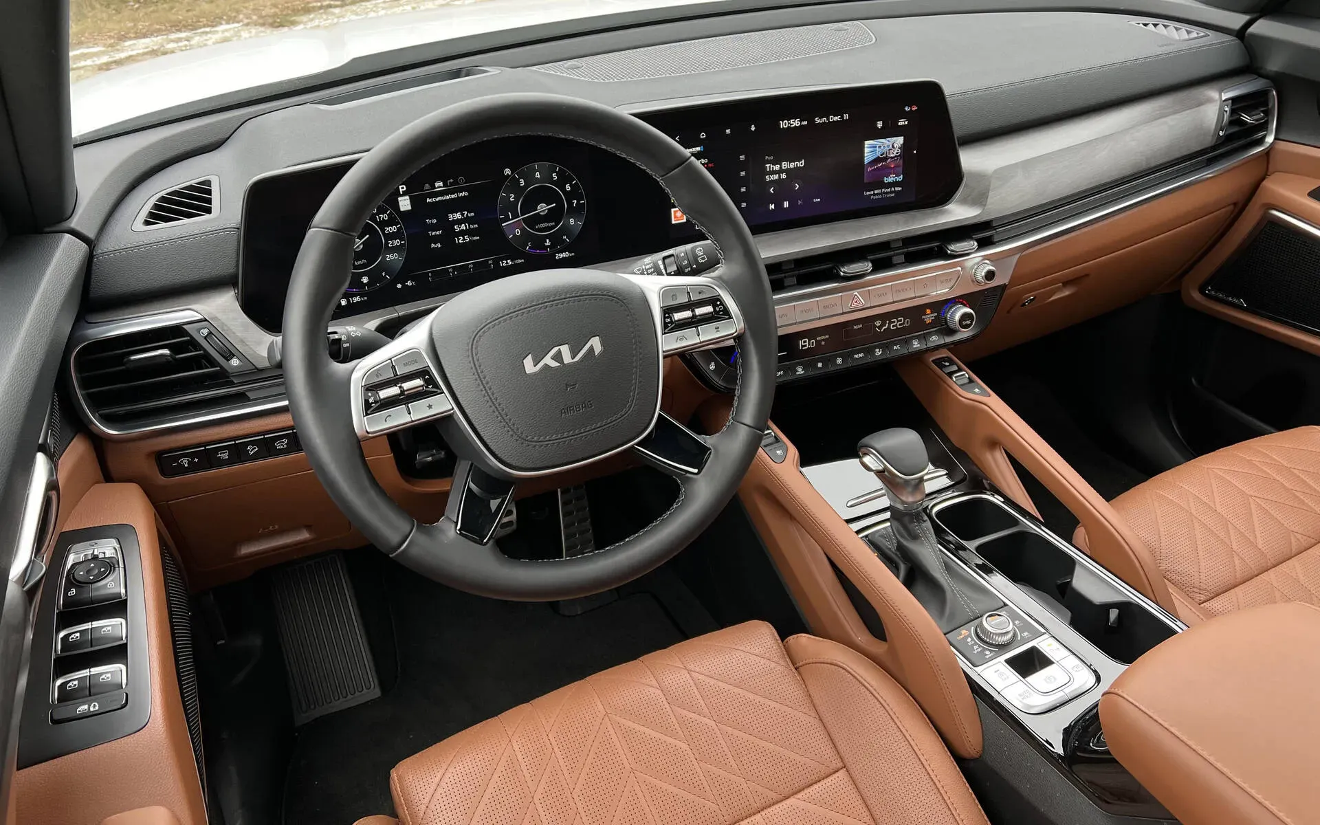 Interior Kia Telluride 2023