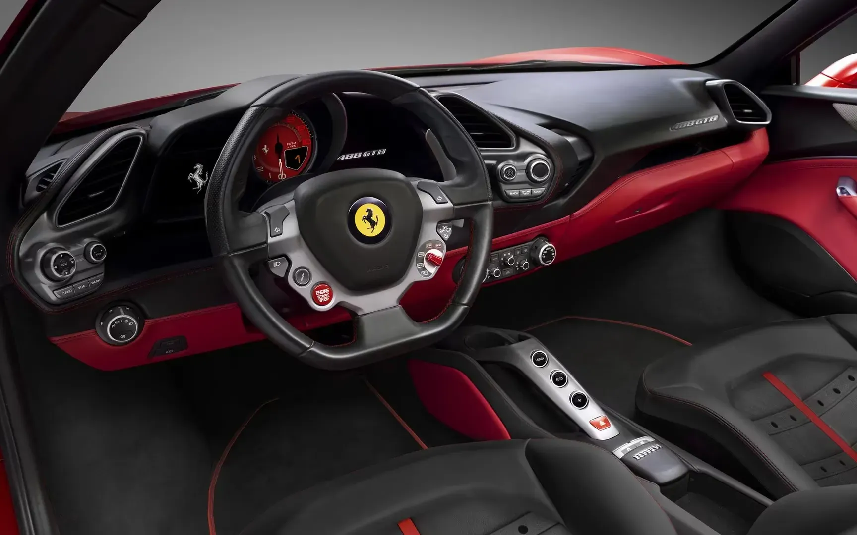 Interior Ferrari 488 GTB 