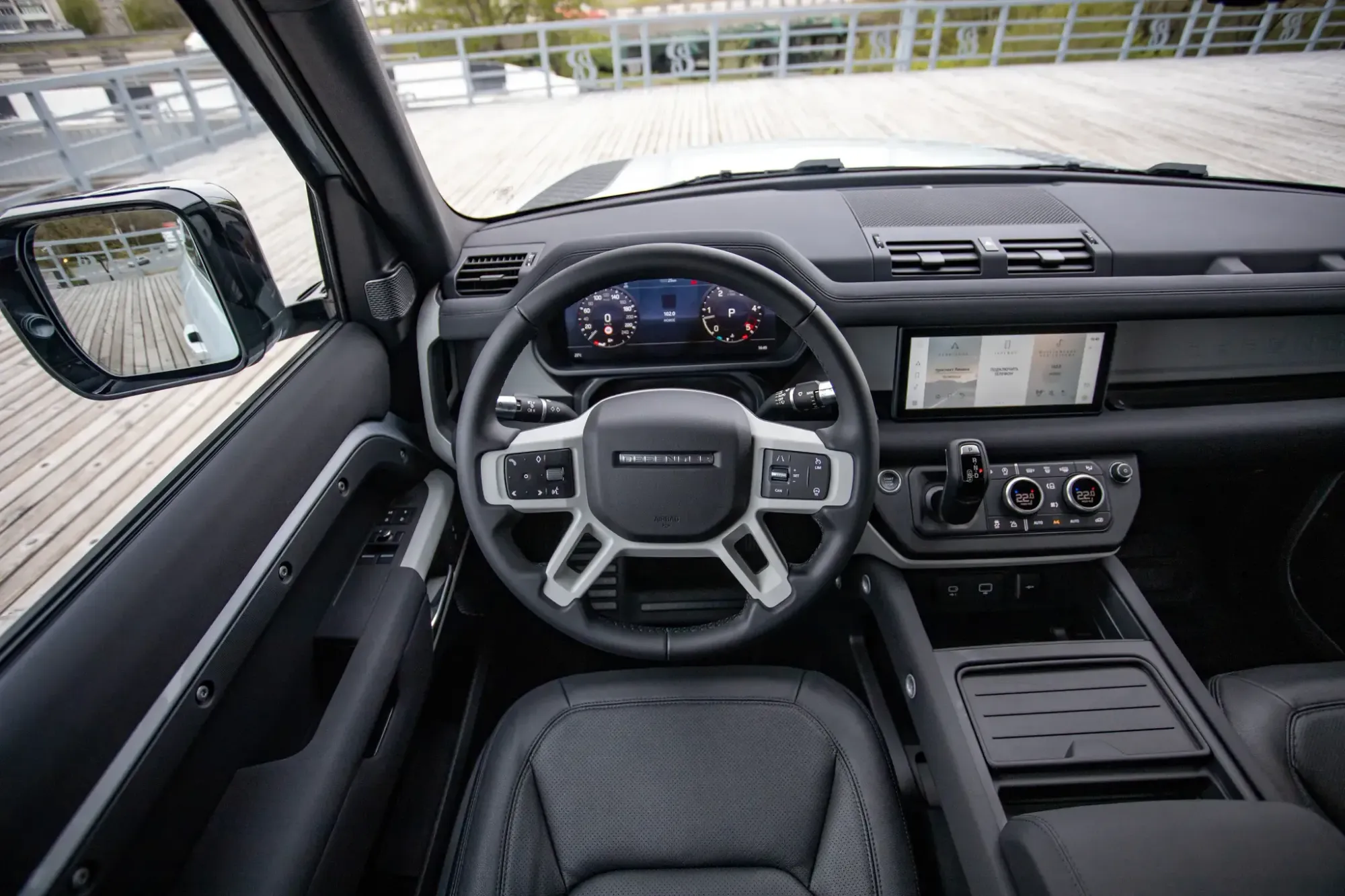 Interior Land Rover Defender Off Road Islandesa