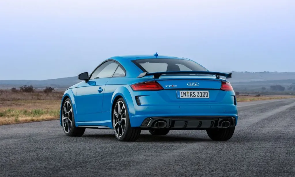 Parte Trasera Audi TT-RS Azul