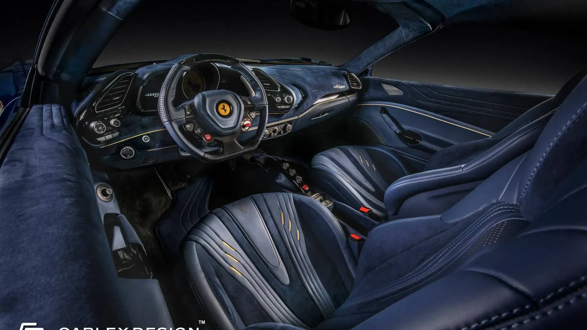 Interior Ferrari 488 Spider