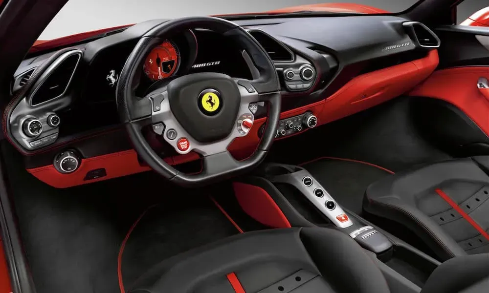 Interior Ferrari 488 GTB