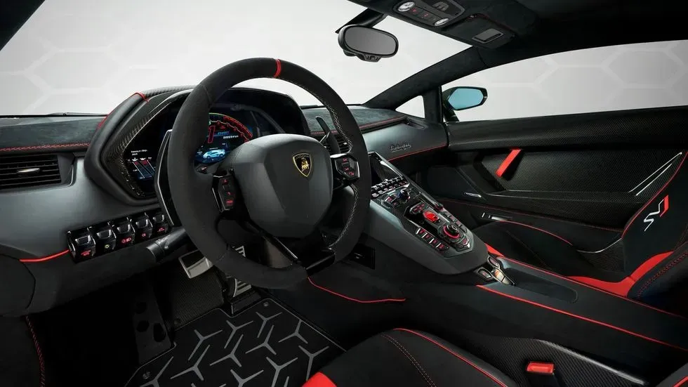 Interior Lamborghini Aventador SVJ