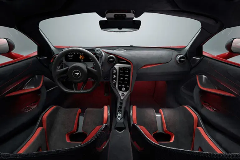 Interior McLaren 750S