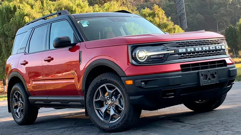 Ford Bronco Rojo