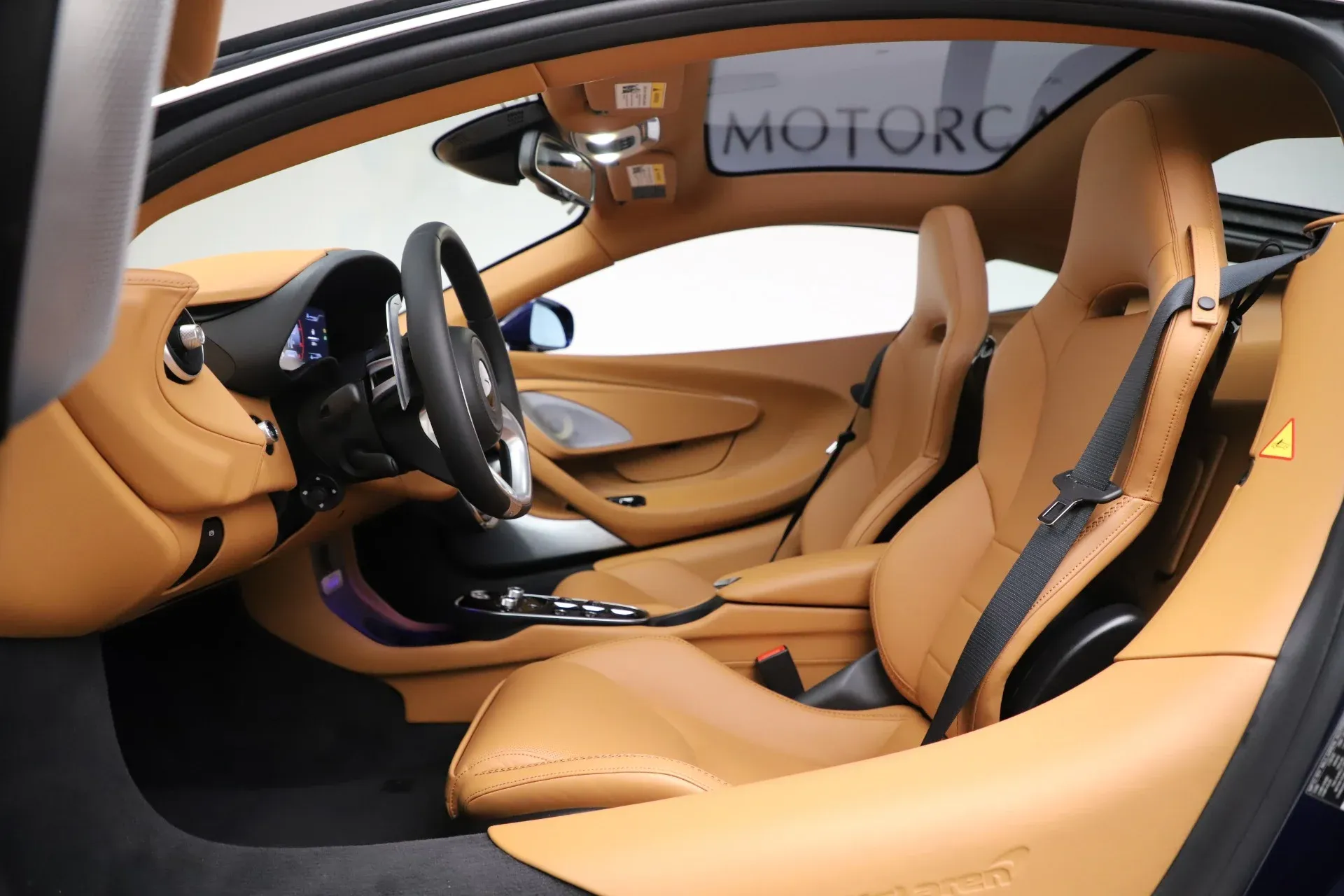 Interior Lujoso De McLaren GT 