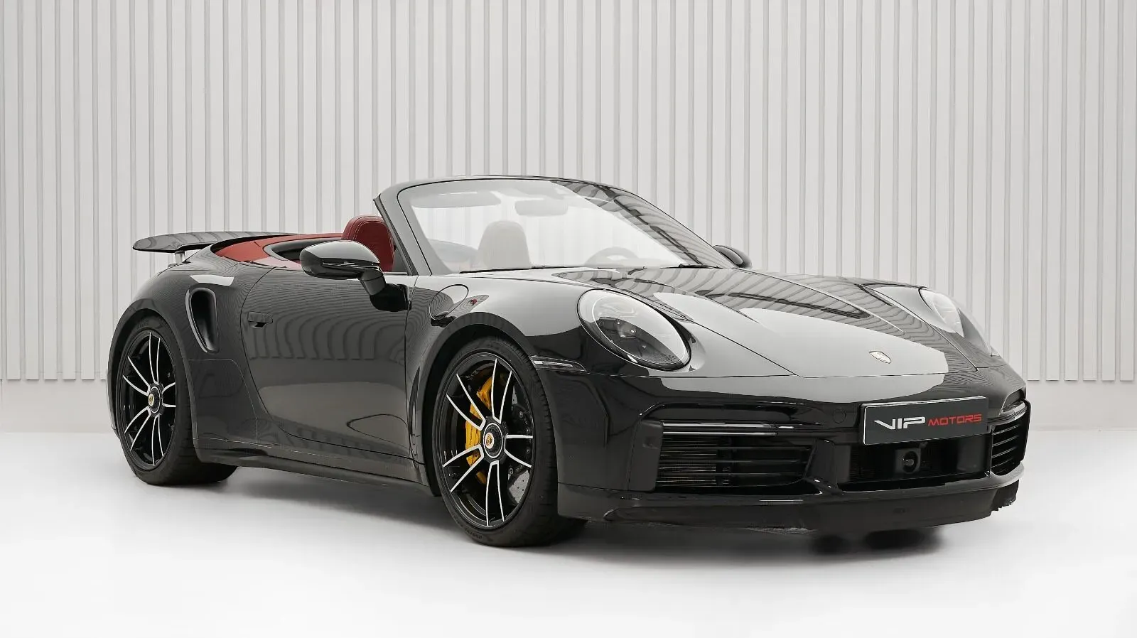 Porsche 911 Turbo S Cabriolet Negro