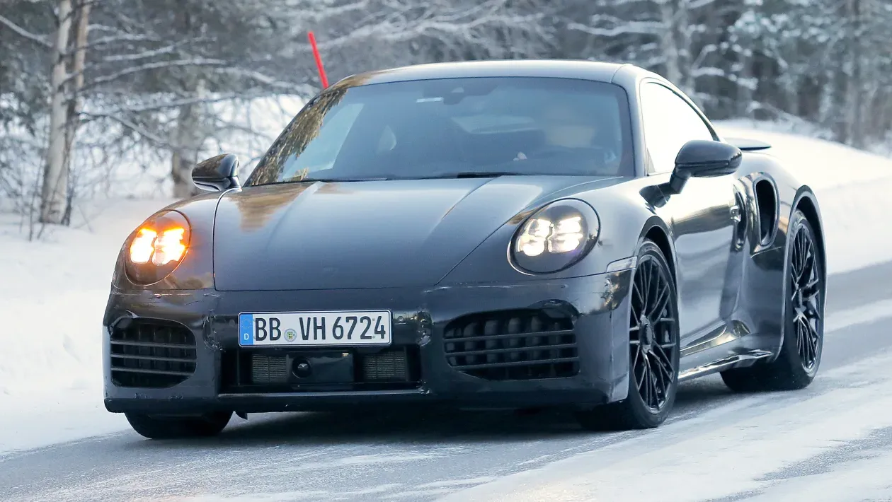 Vehiculo Negro Porsche 911