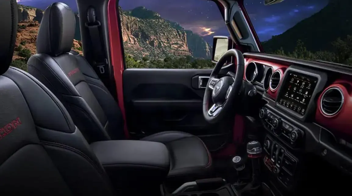 Interior Jeep Wrangler Rubicon 2023