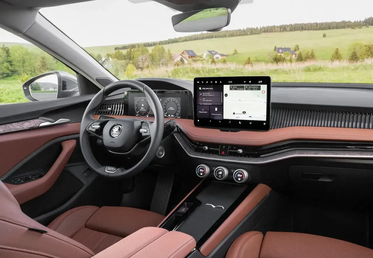 Interior Skoda Superb