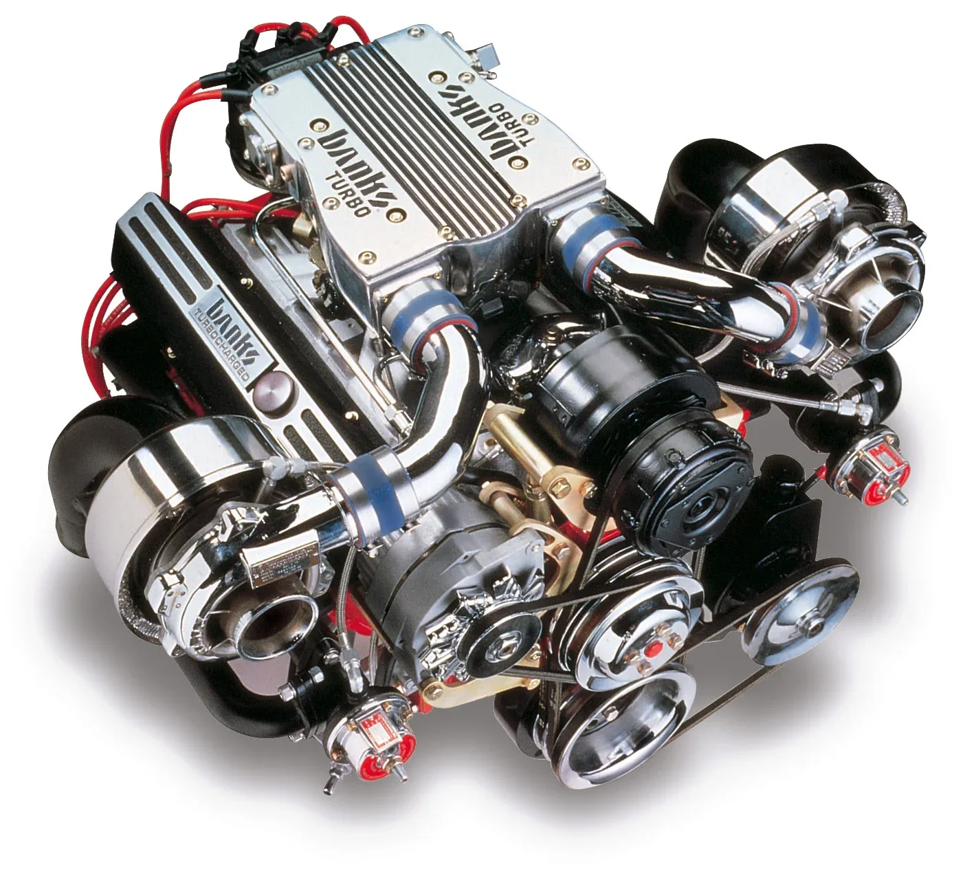 Motor V8 Twin-Turbo