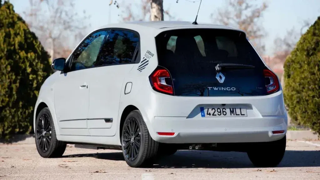 Parte Trasera Renault Twingo 2023 Blanco