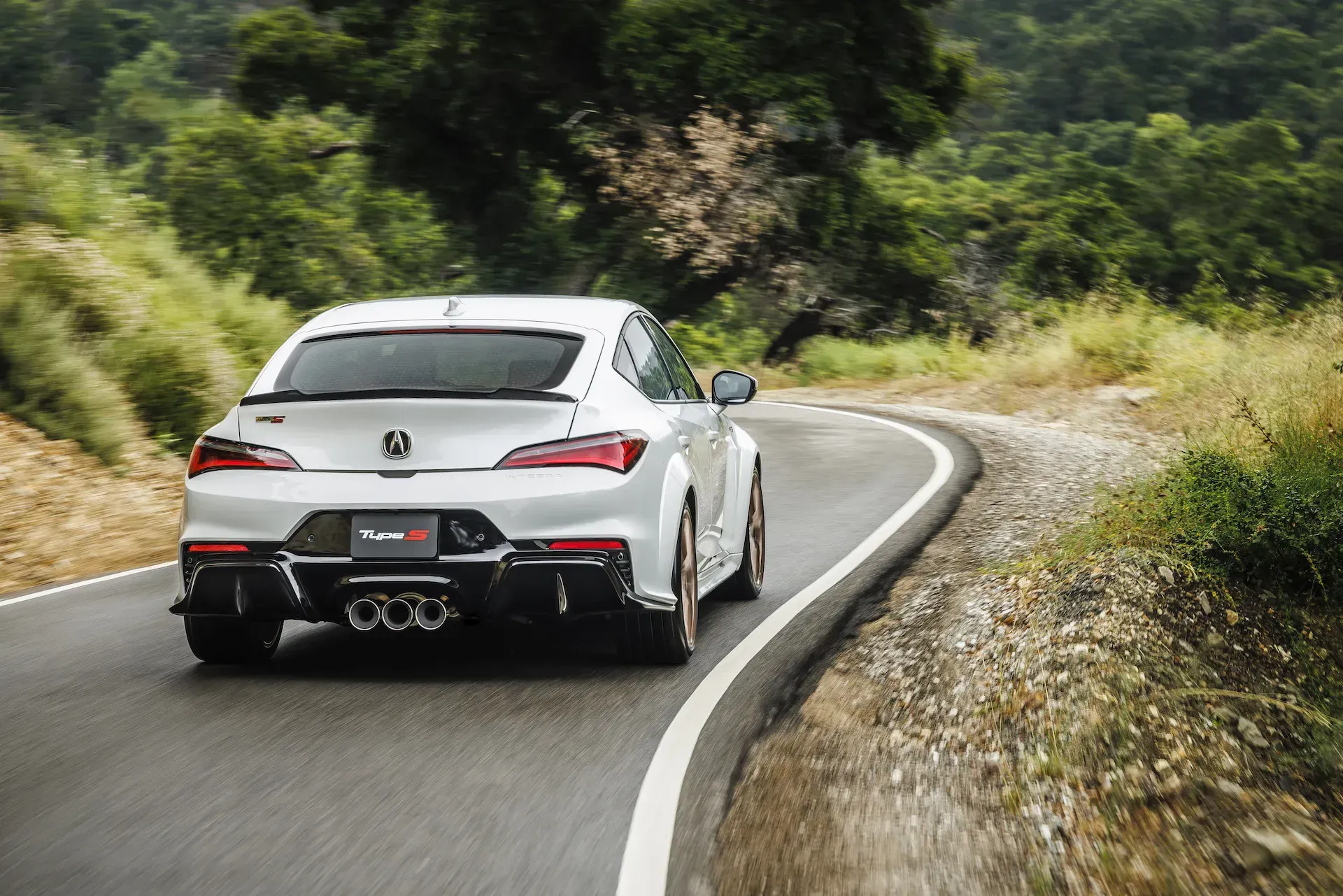 Parte Trasera Acura Integra 2024 Blanco